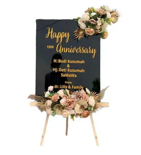 Papan Bunga Akrilik Pekondoh Gedung